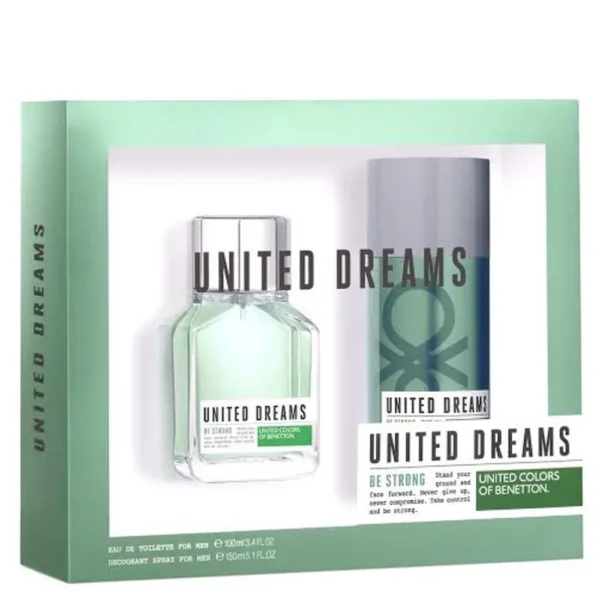 Benetton United Dreams Be Strong Set EDT 100ml - Image 2